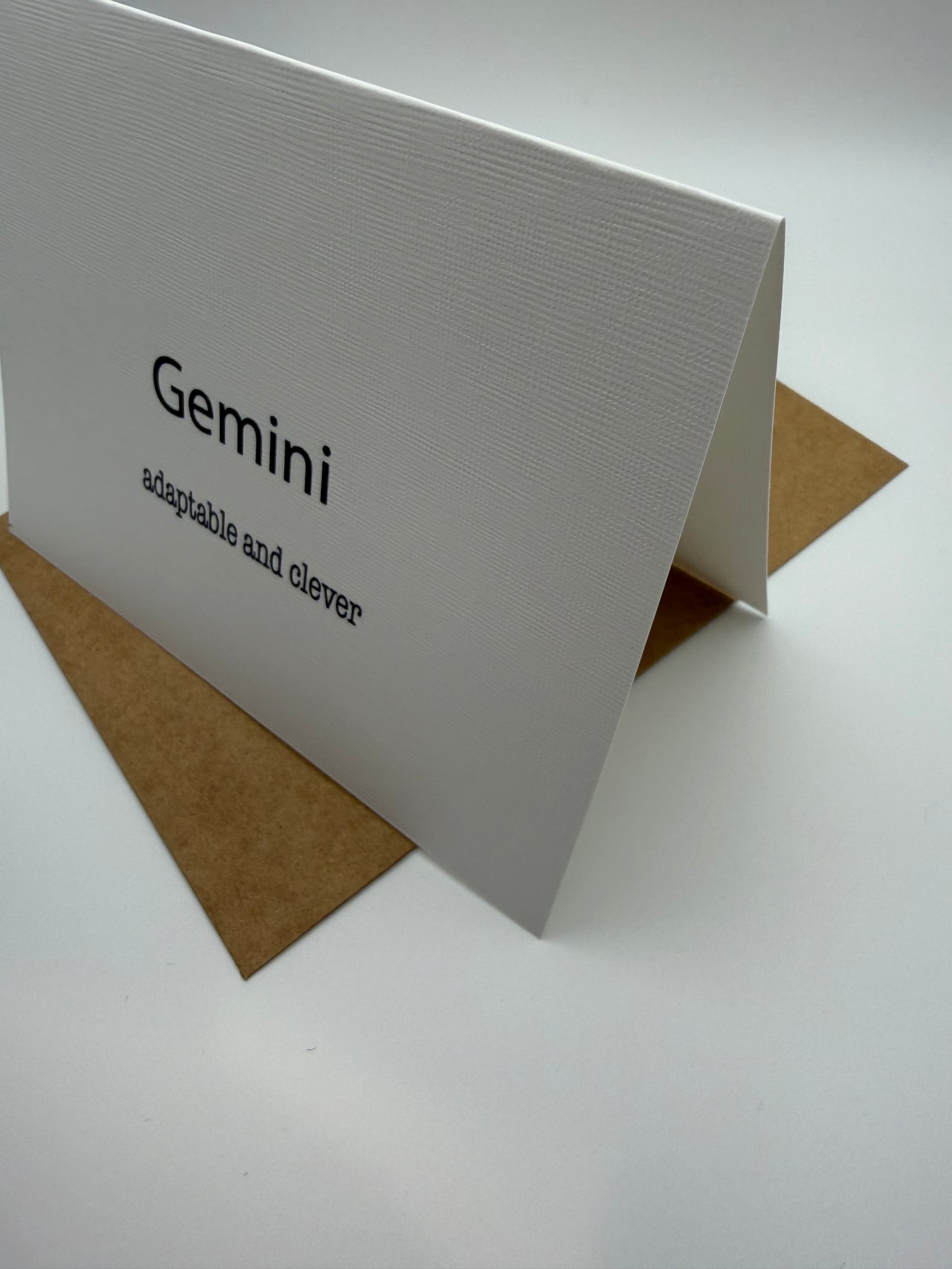 Gemini Adaptable Greeting Card