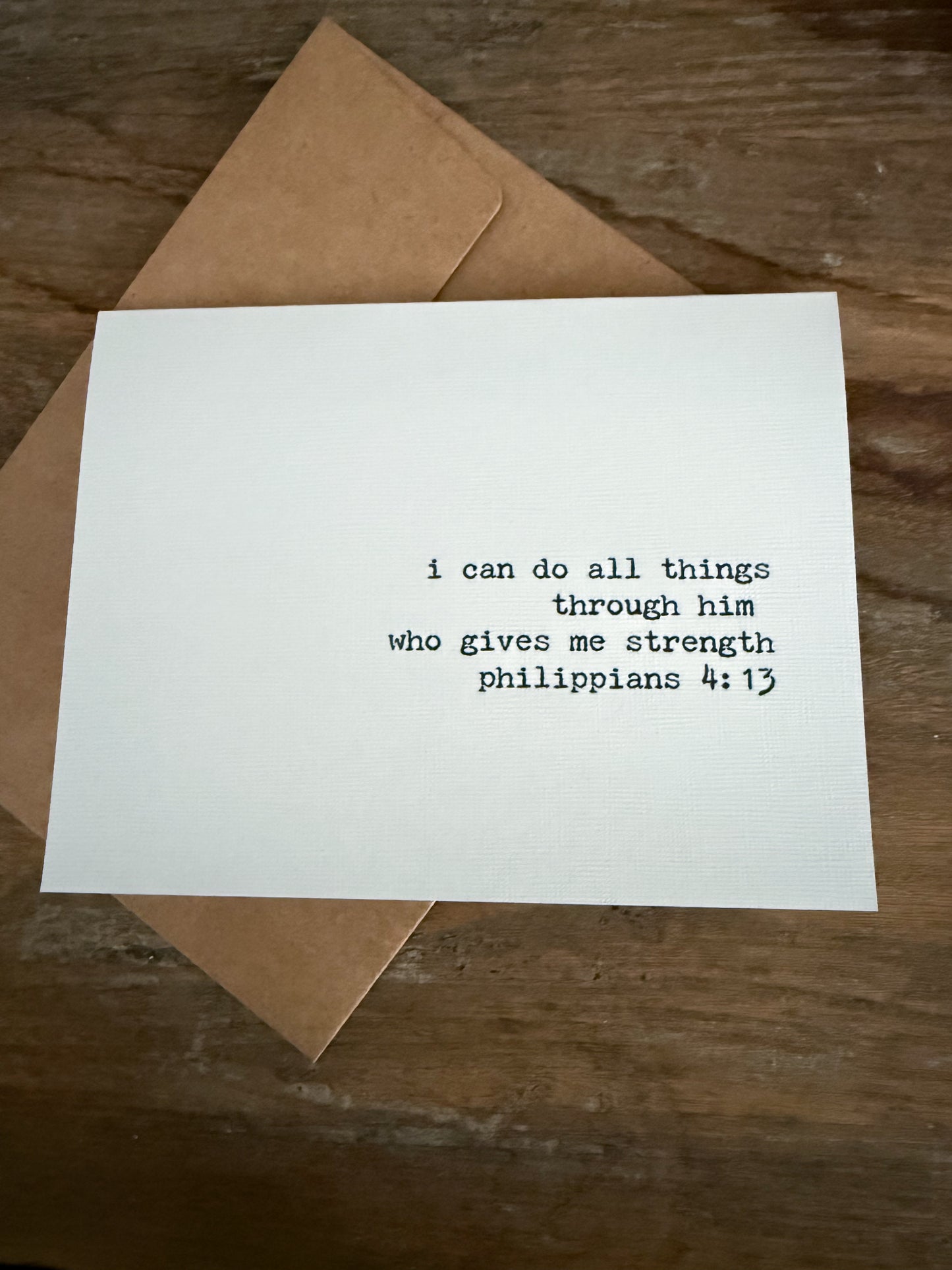 I Can Do All Things Philippians 4:13