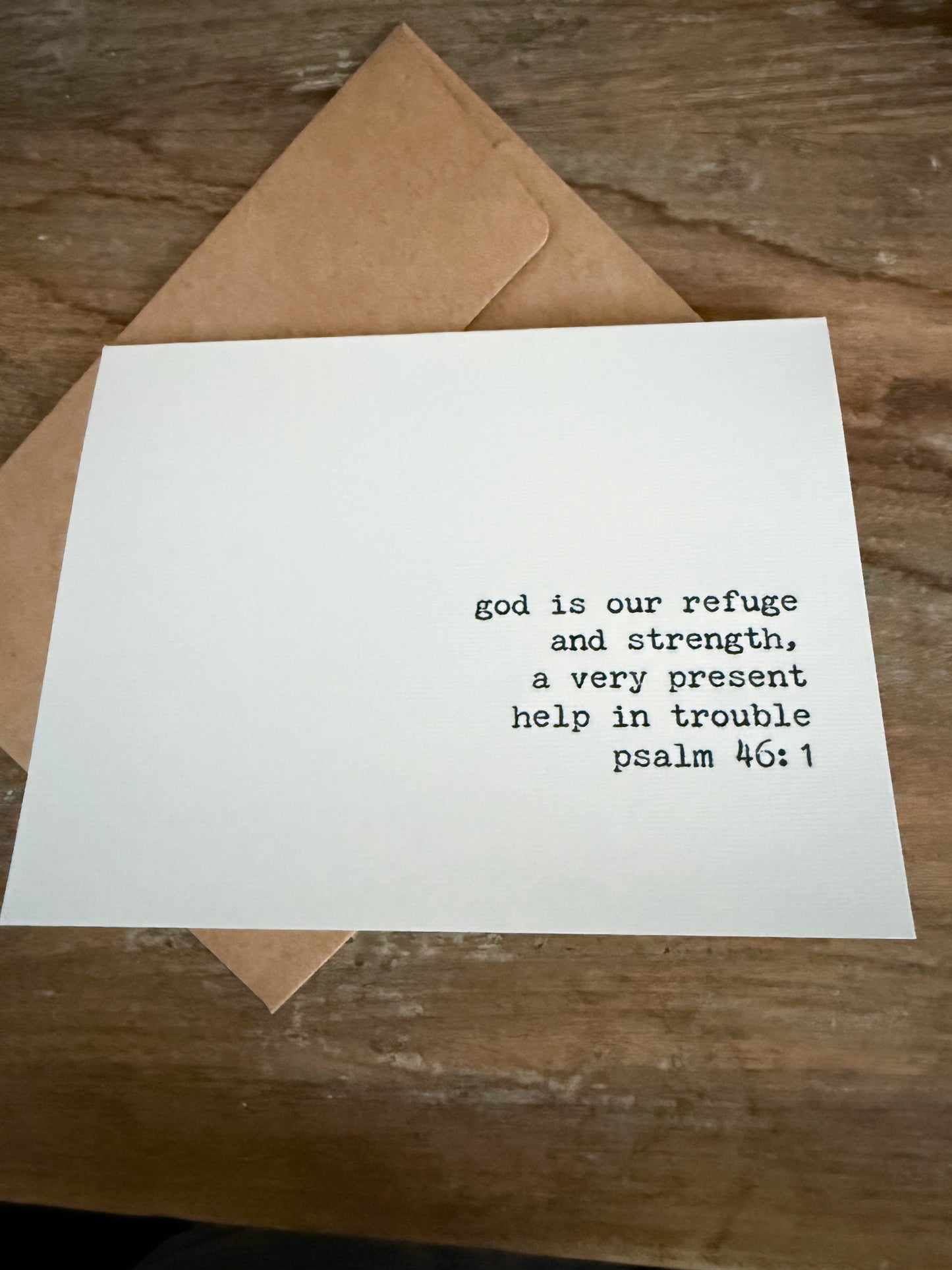 Psalm God is our Refuge