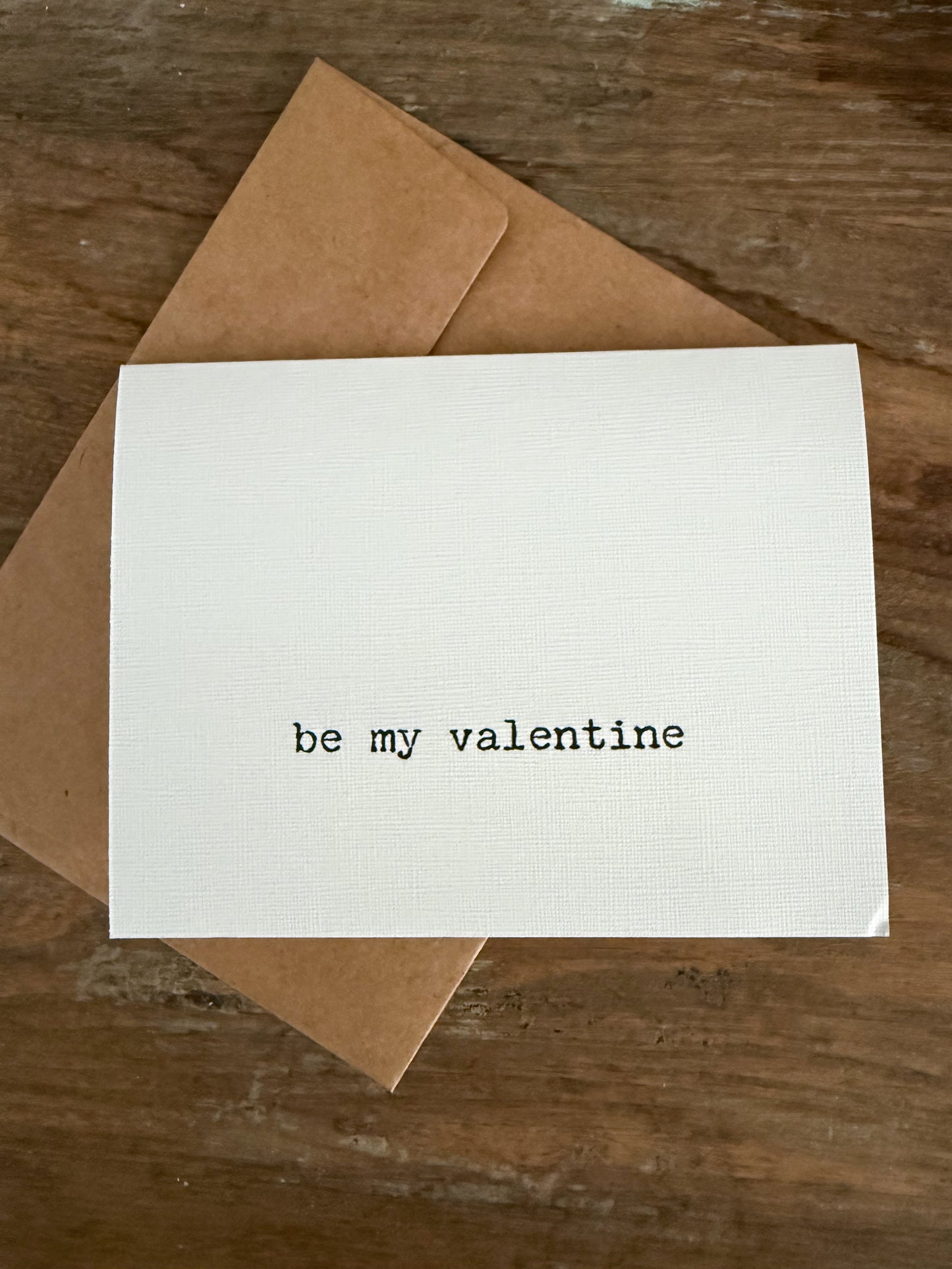 Be My Valentine