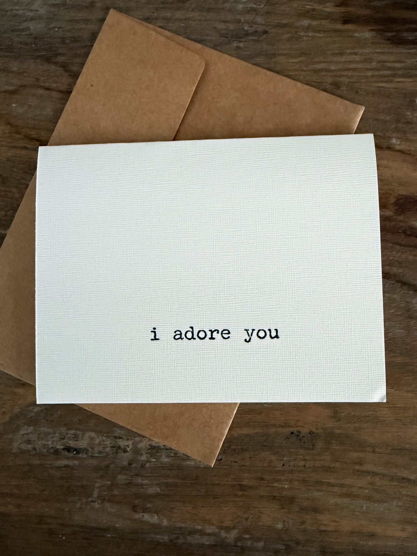 I Adore You