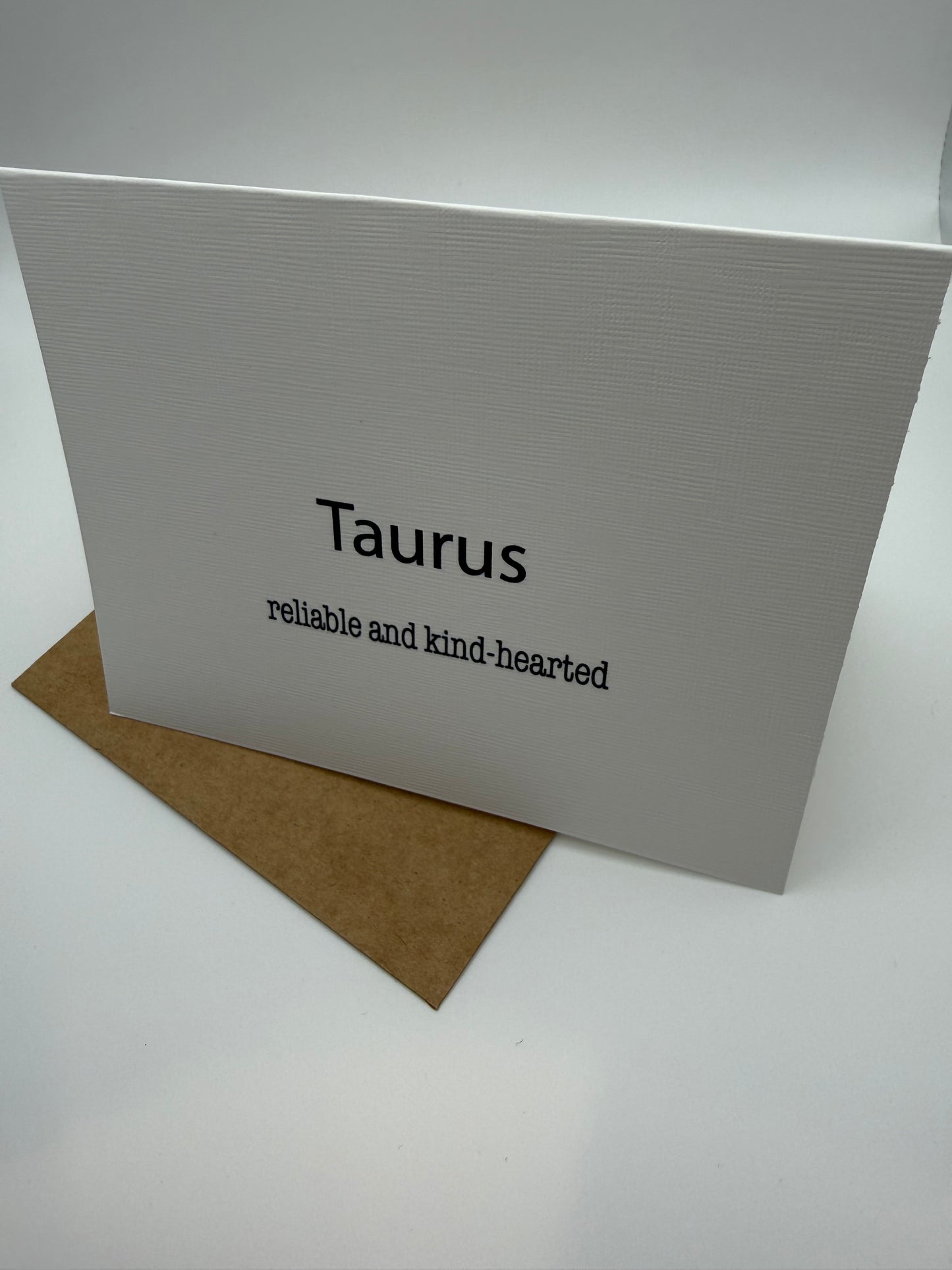 Taurus Reliable Greeting Card