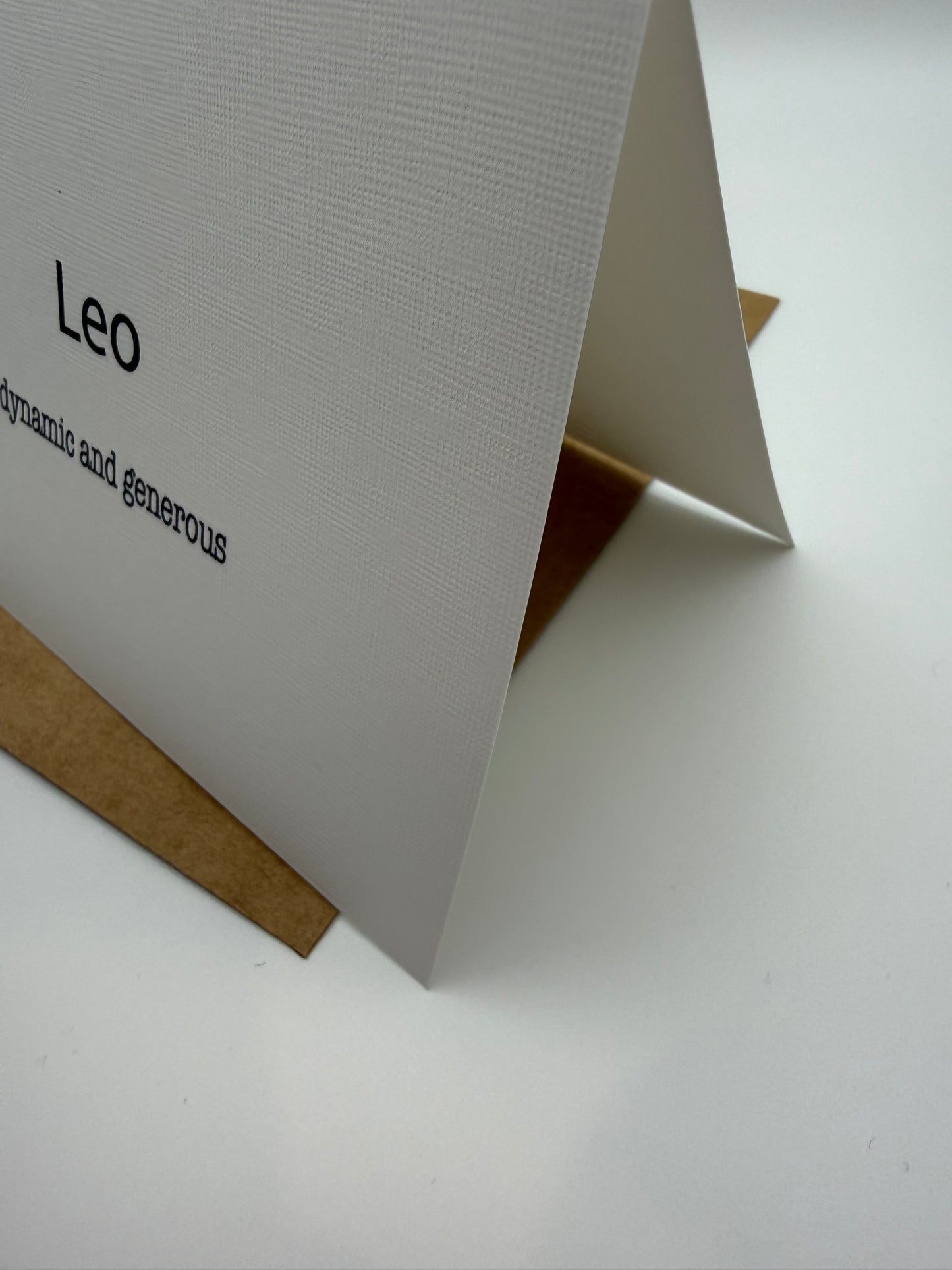Leo Dynamic Greeting Card