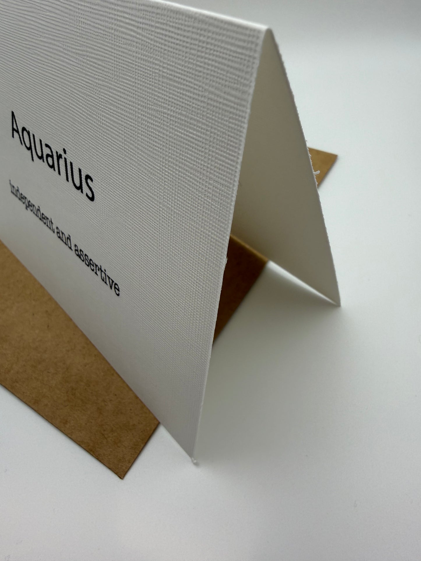 Aquarius Independent Greeting Card