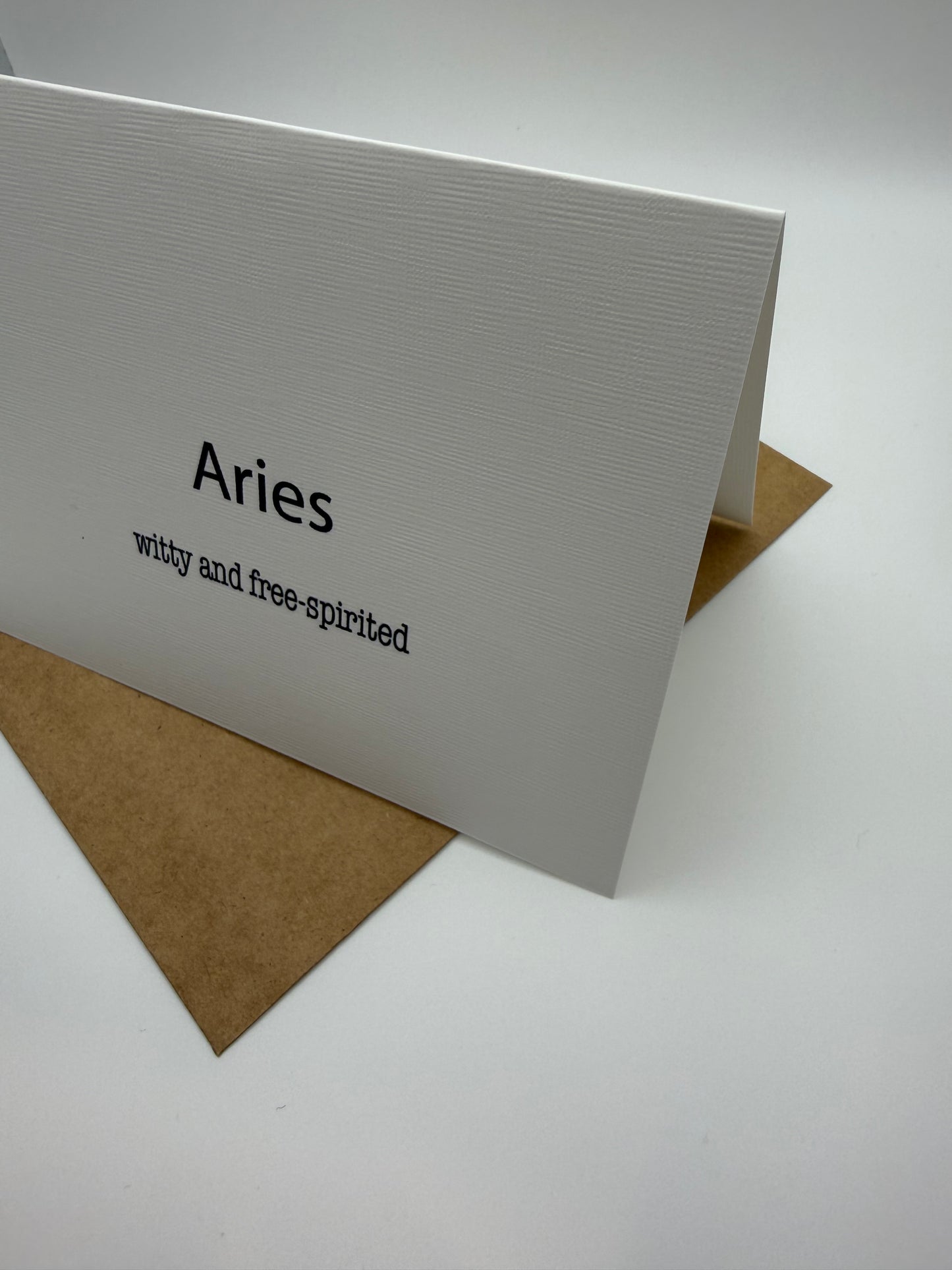 Aries Witty Greeting Card