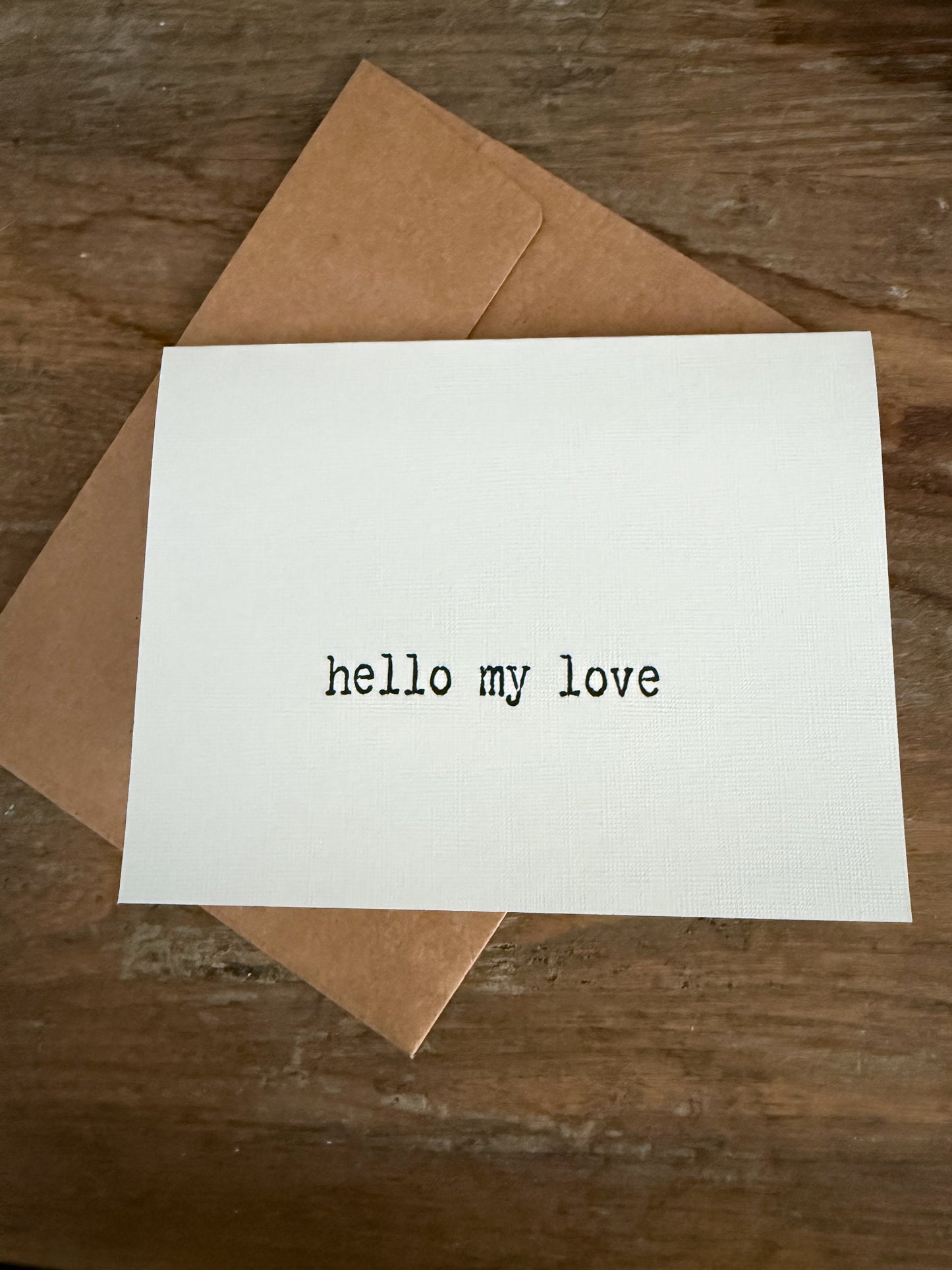 Hello My Love