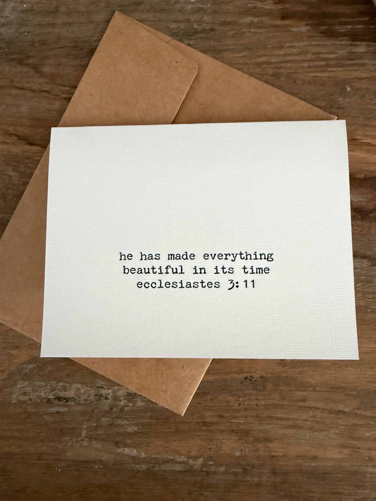 He Has Made Everything Beautiful