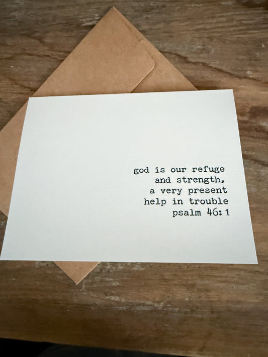 Psalm God is our Refuge