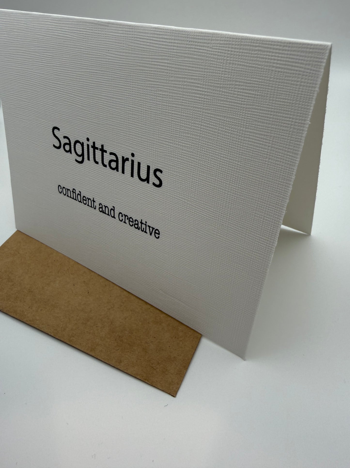 Sagittarius Confident Greeting Card