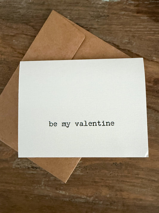 Be My Valentine