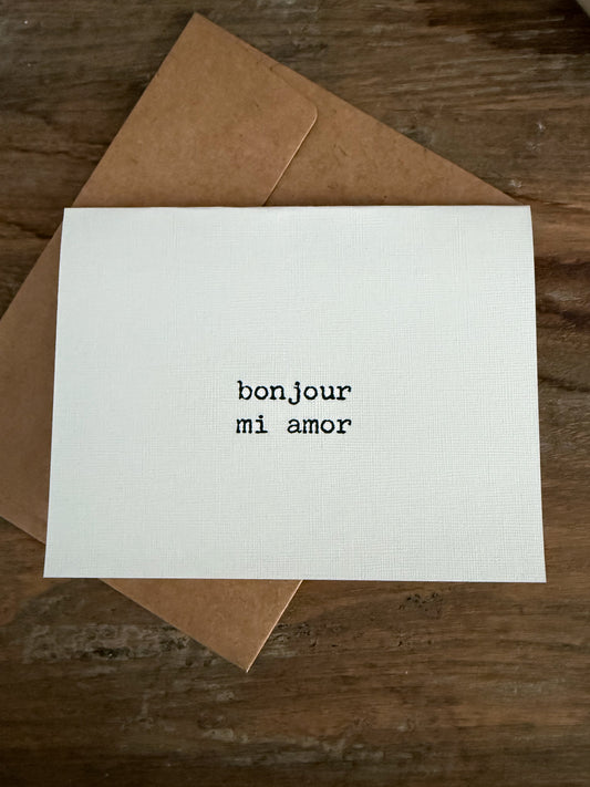Bonjour Mi Amor