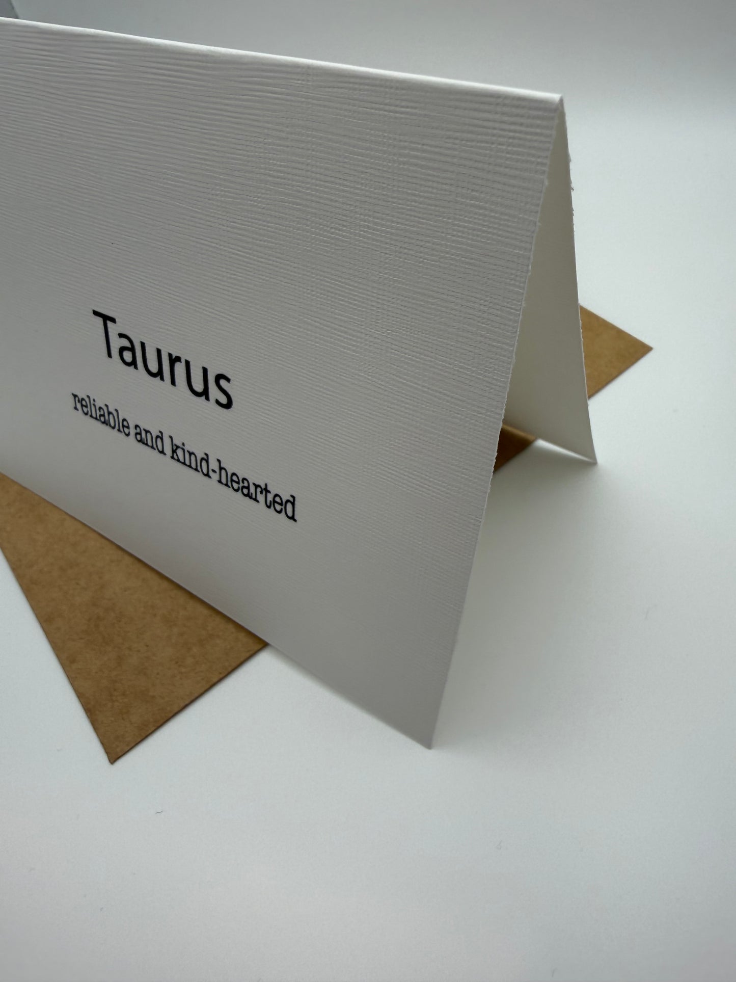 Taurus Reliable Greeting Card