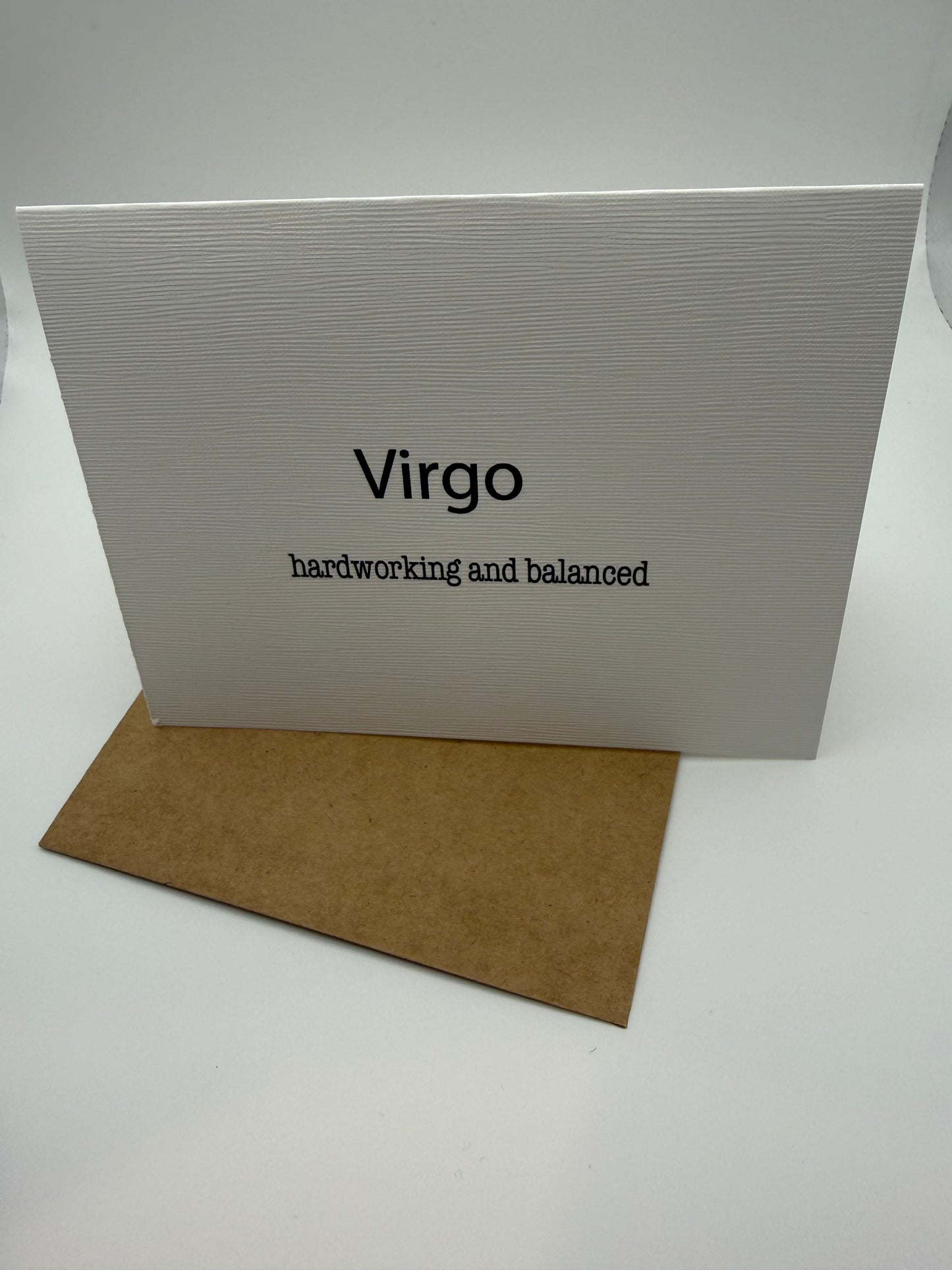 Virgo Hardworking Greeting Card