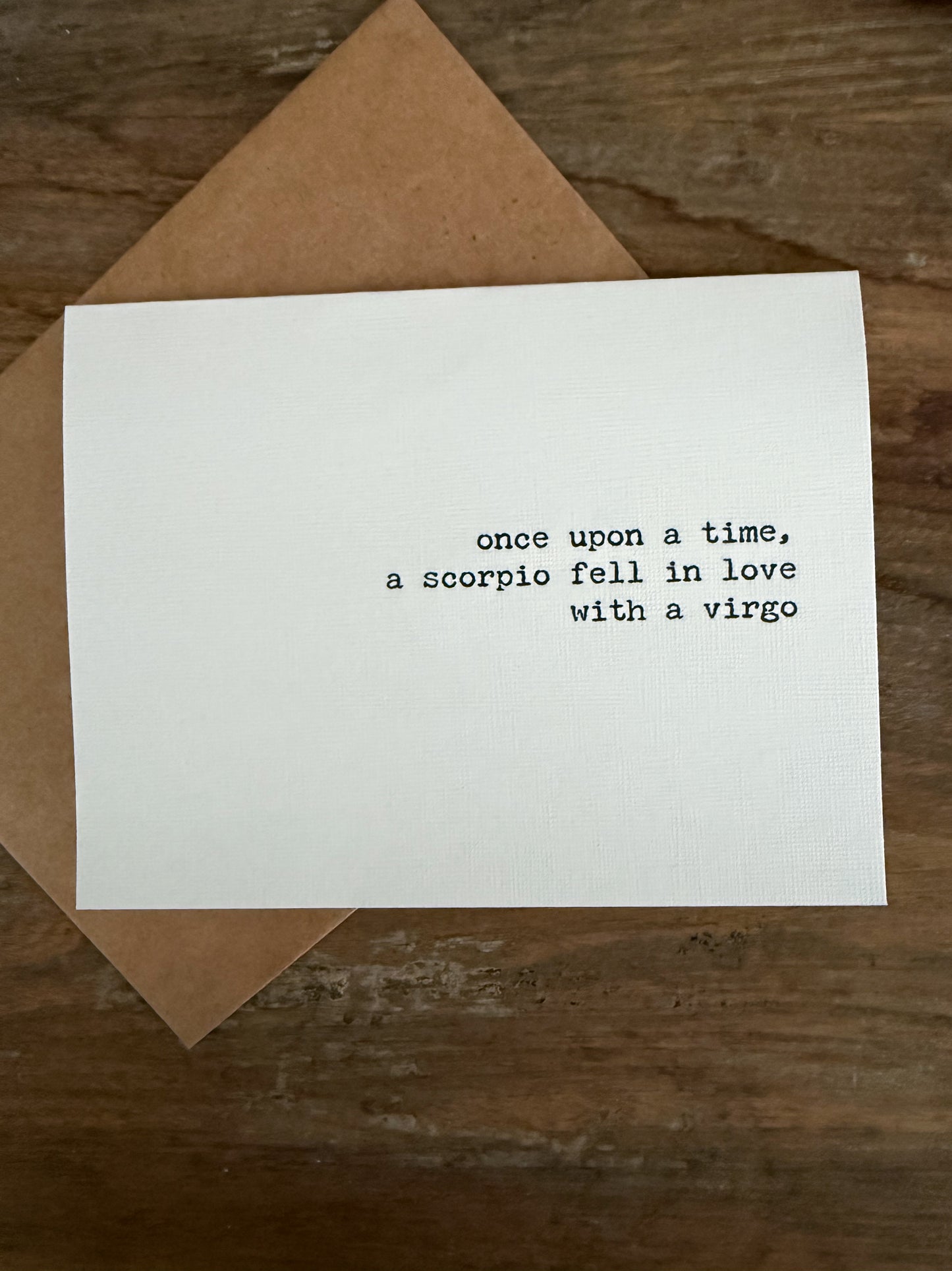Scorpio fell in love with a Virgo