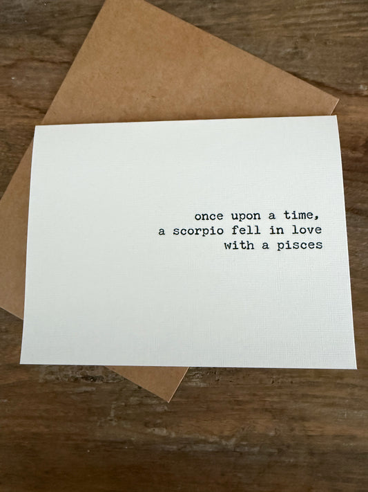 Scorpio fell in love with a Pisces